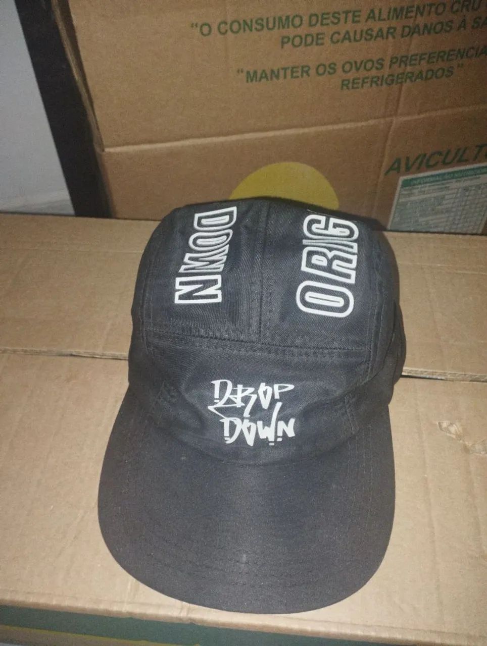 Boné Five Panel Drop Down Aba Reta Original - Foto 3