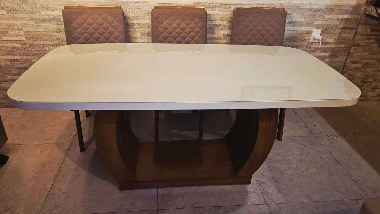 Mesa de jantar com 6 cadeiras - Foto 2