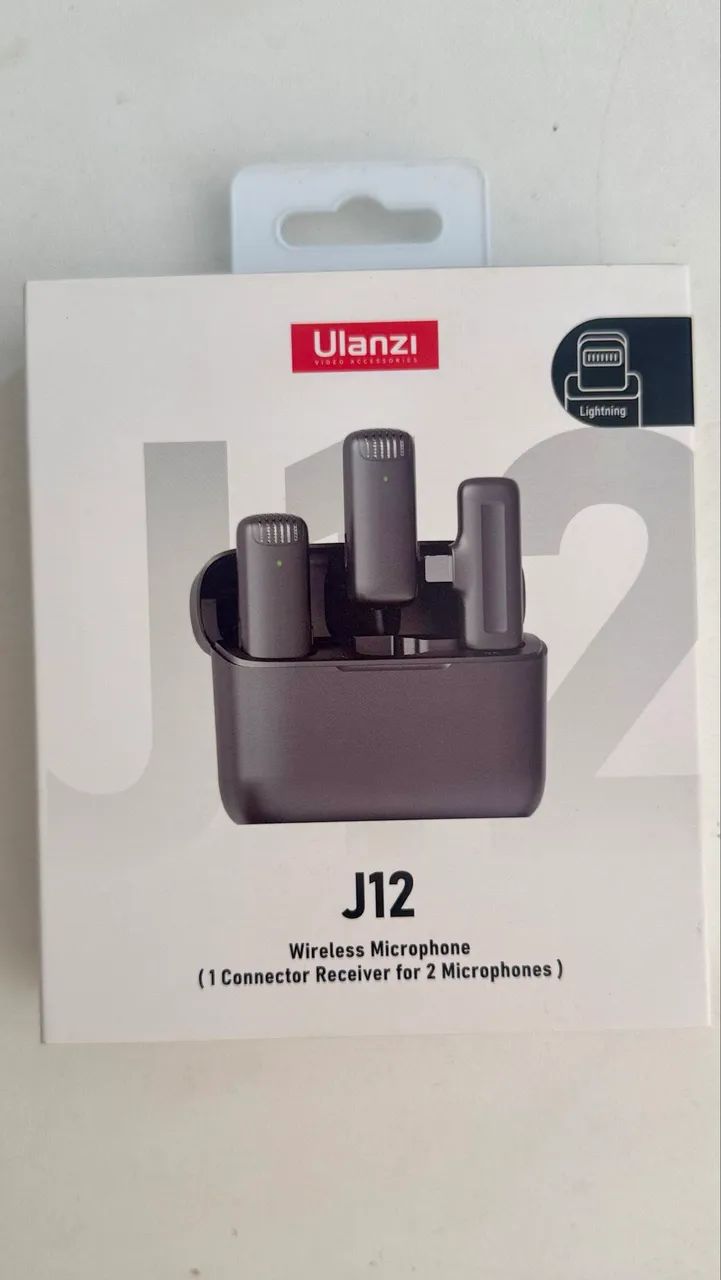 Microfone ULANZI J12 para iPhone/iPad  - Foto 3