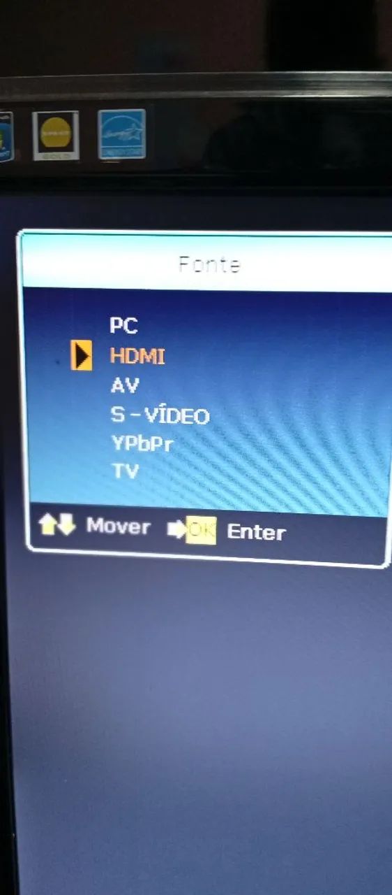 Tv monitor AOC 22 polegadas com hdmi VGA av Pc áudio  - Foto 5