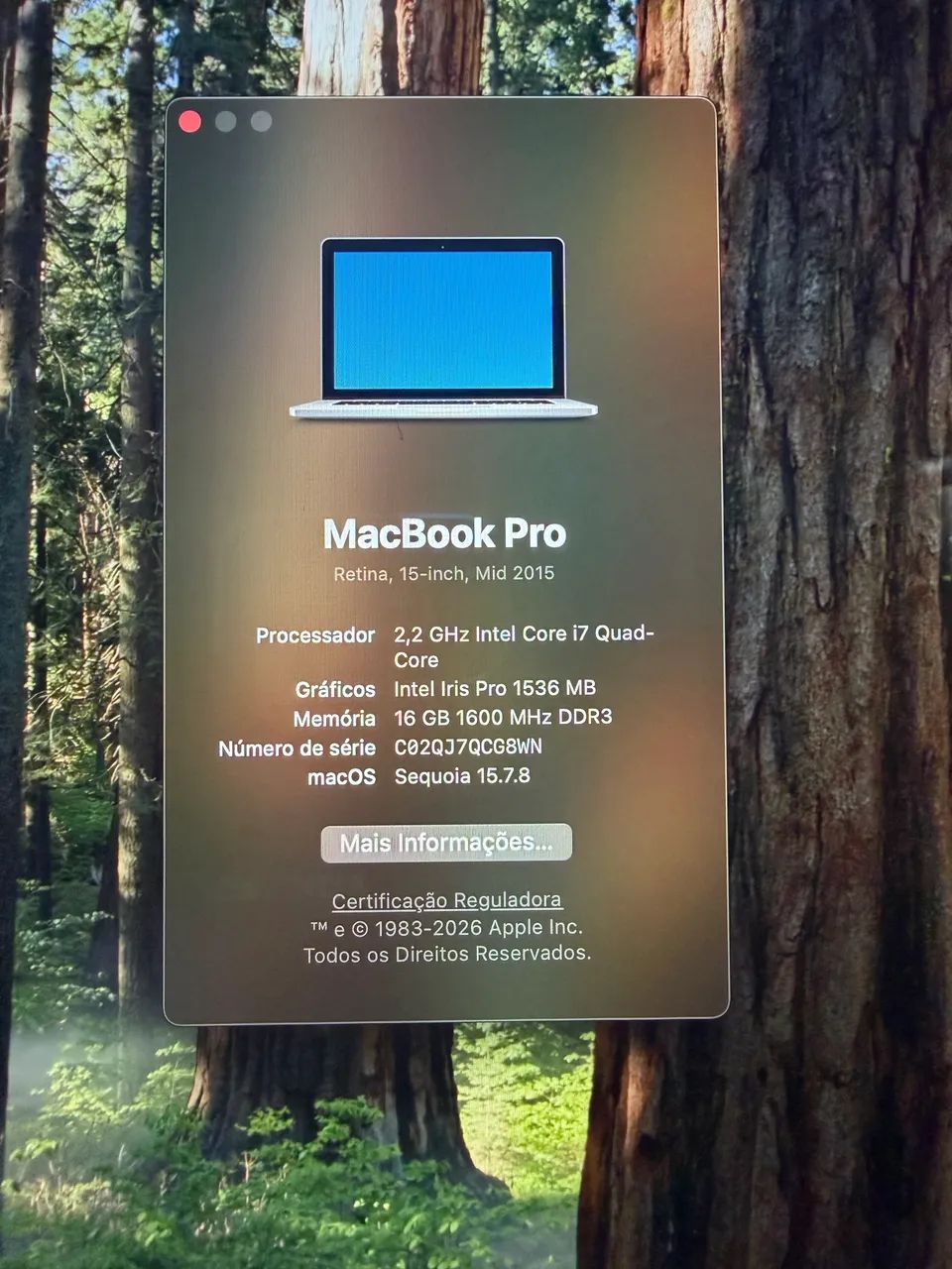 Vendo MacBook Pro 2015  Retina I7 - Foto 4
