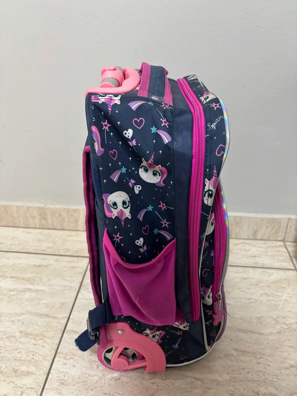 Mochila e lancheira Unicórnio Spector  - Foto 2