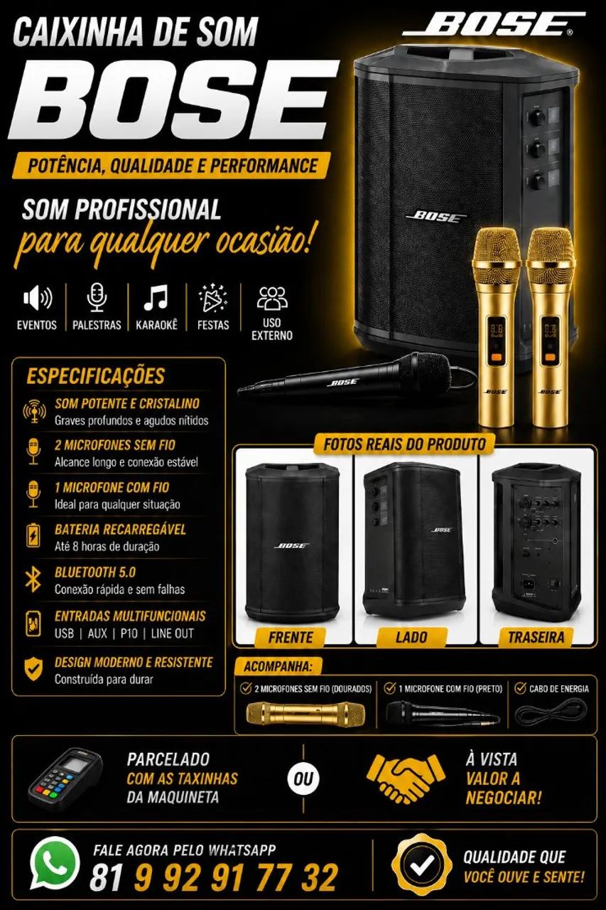 CAIXA DE SOM BOSE - Foto 5