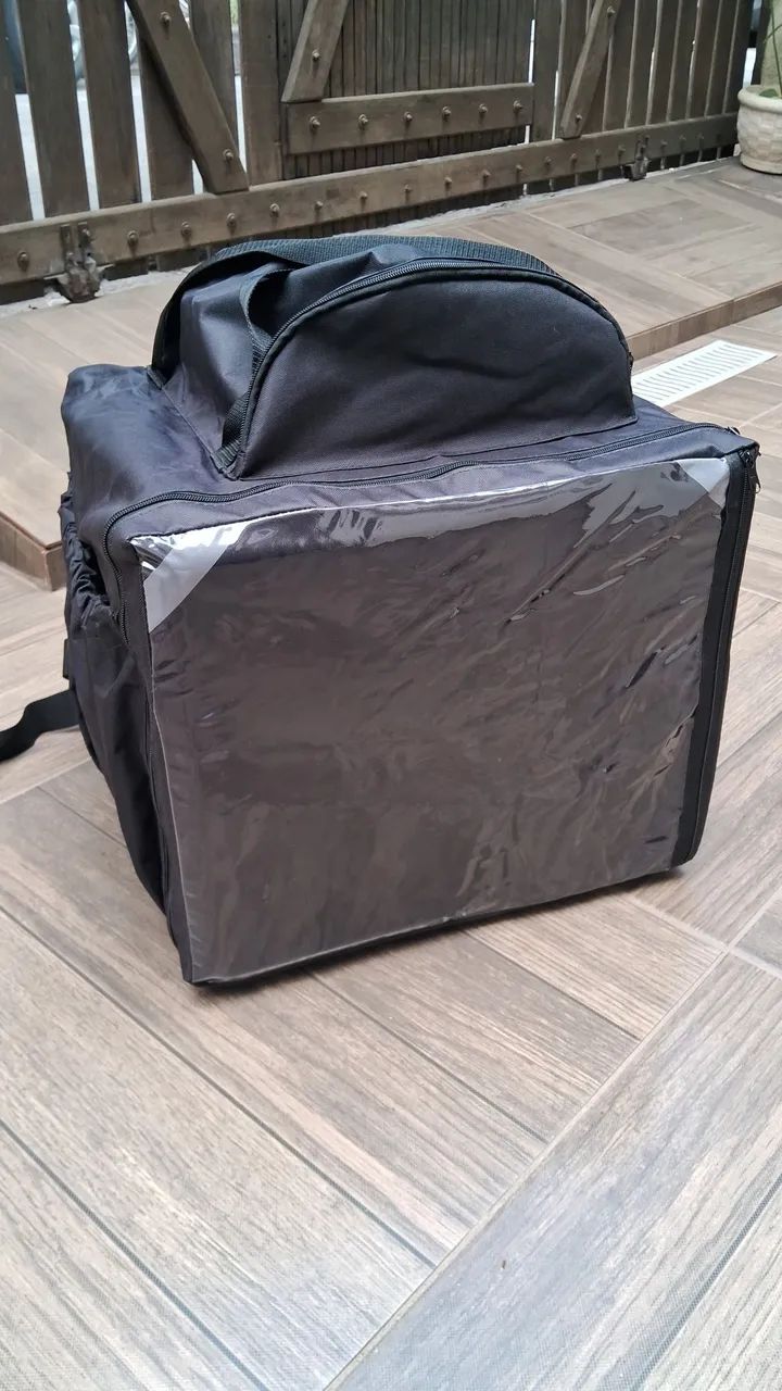 Bag mochila para pizzas de até  45 cm Nova ,  o isopor térmico - Foto 2