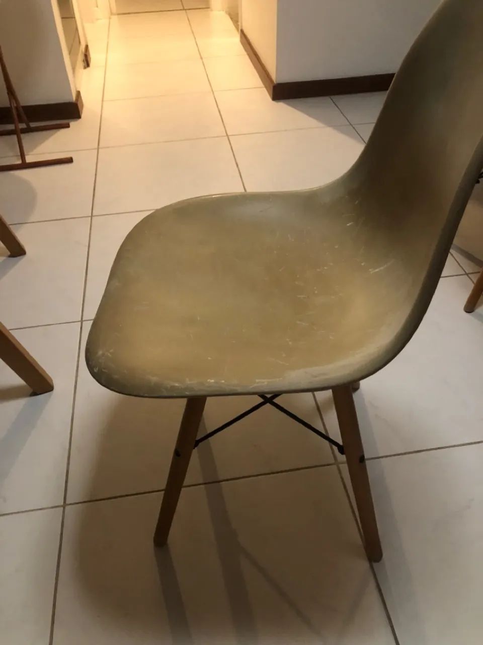 Cadeiras Eames Eiffel - Bege  - Foto 3