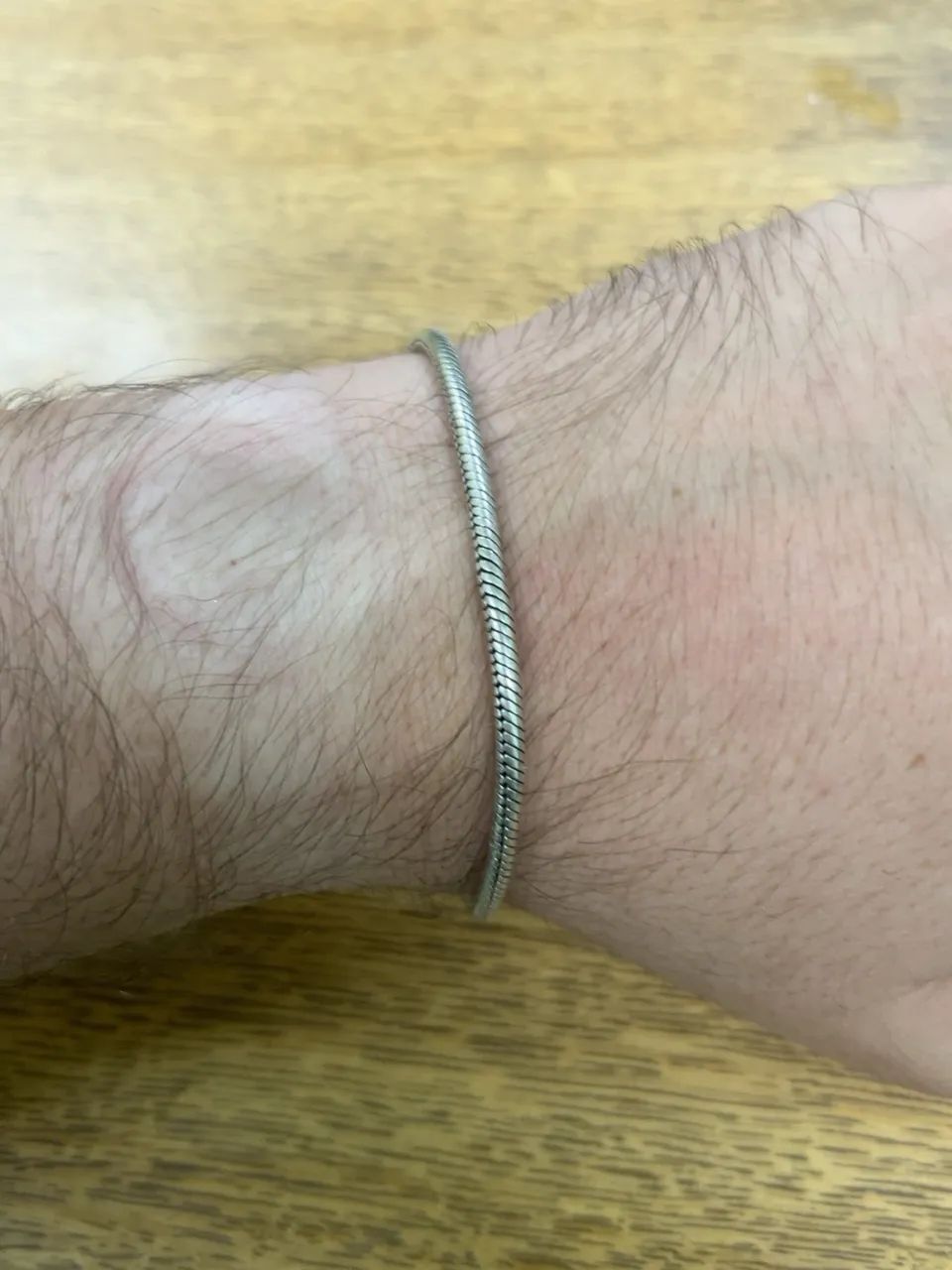 Pulseira de Prata 925 Original  Tamanho 20 - Foto 2