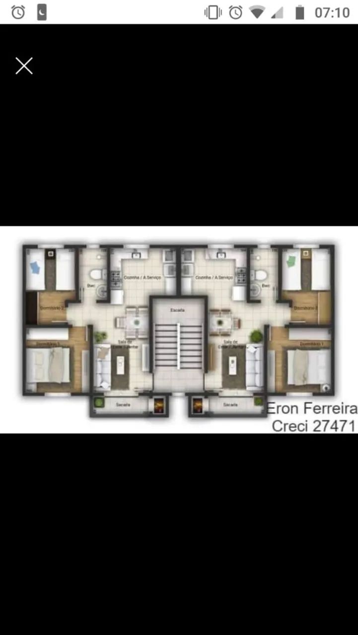 Apartamento mobiliado em Uvaranas  - Foto 2