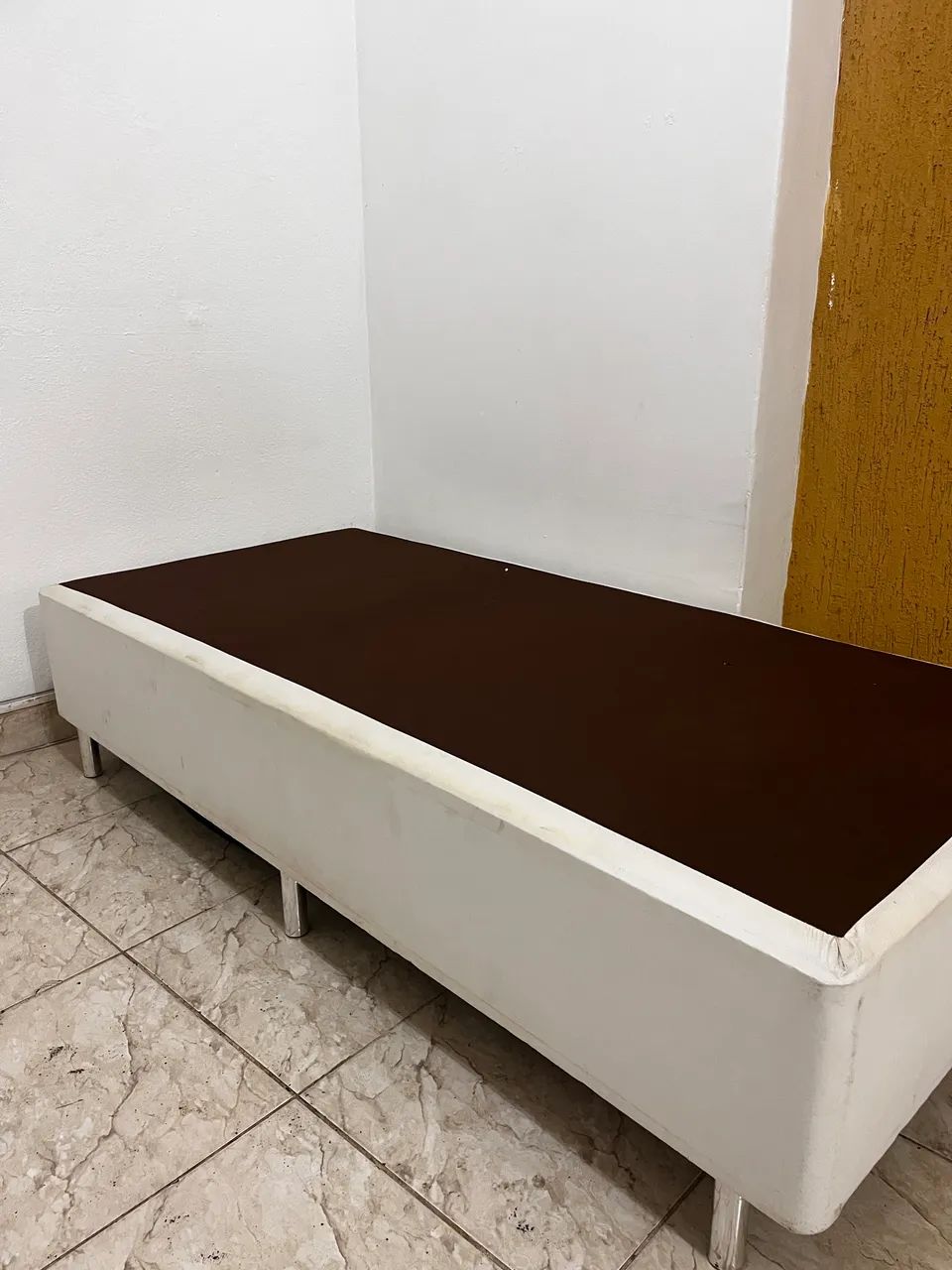 Cama box solteiro e colchão - Ortobom - Foto 2