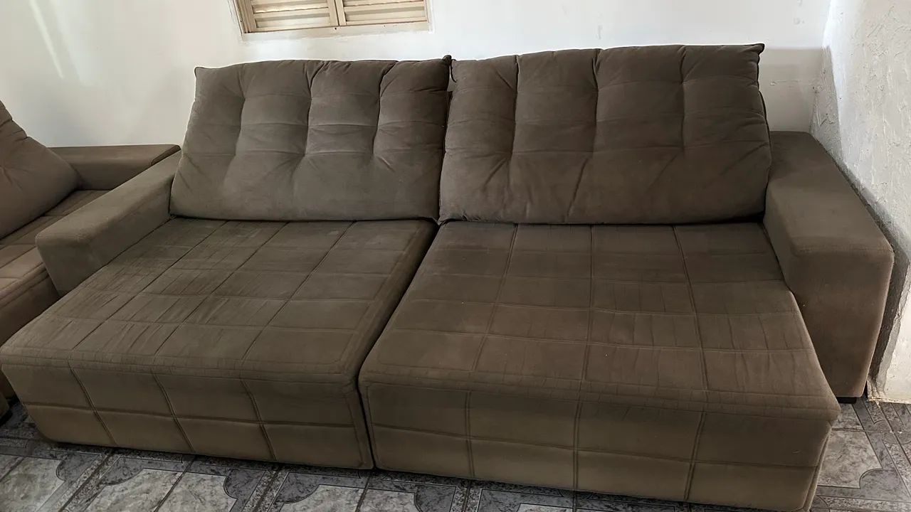 Sofá usado retrátil 2,90m  - Foto 2