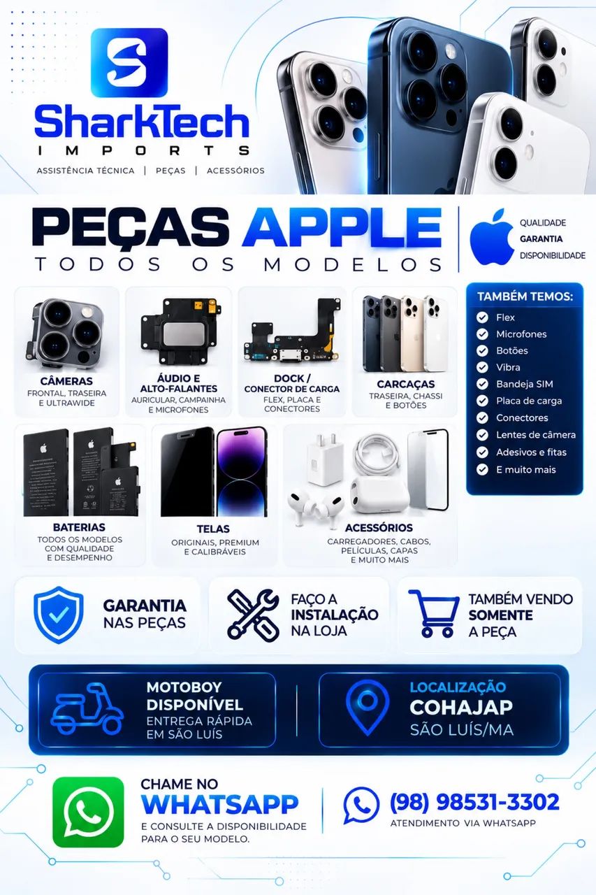 peças para iPhone 