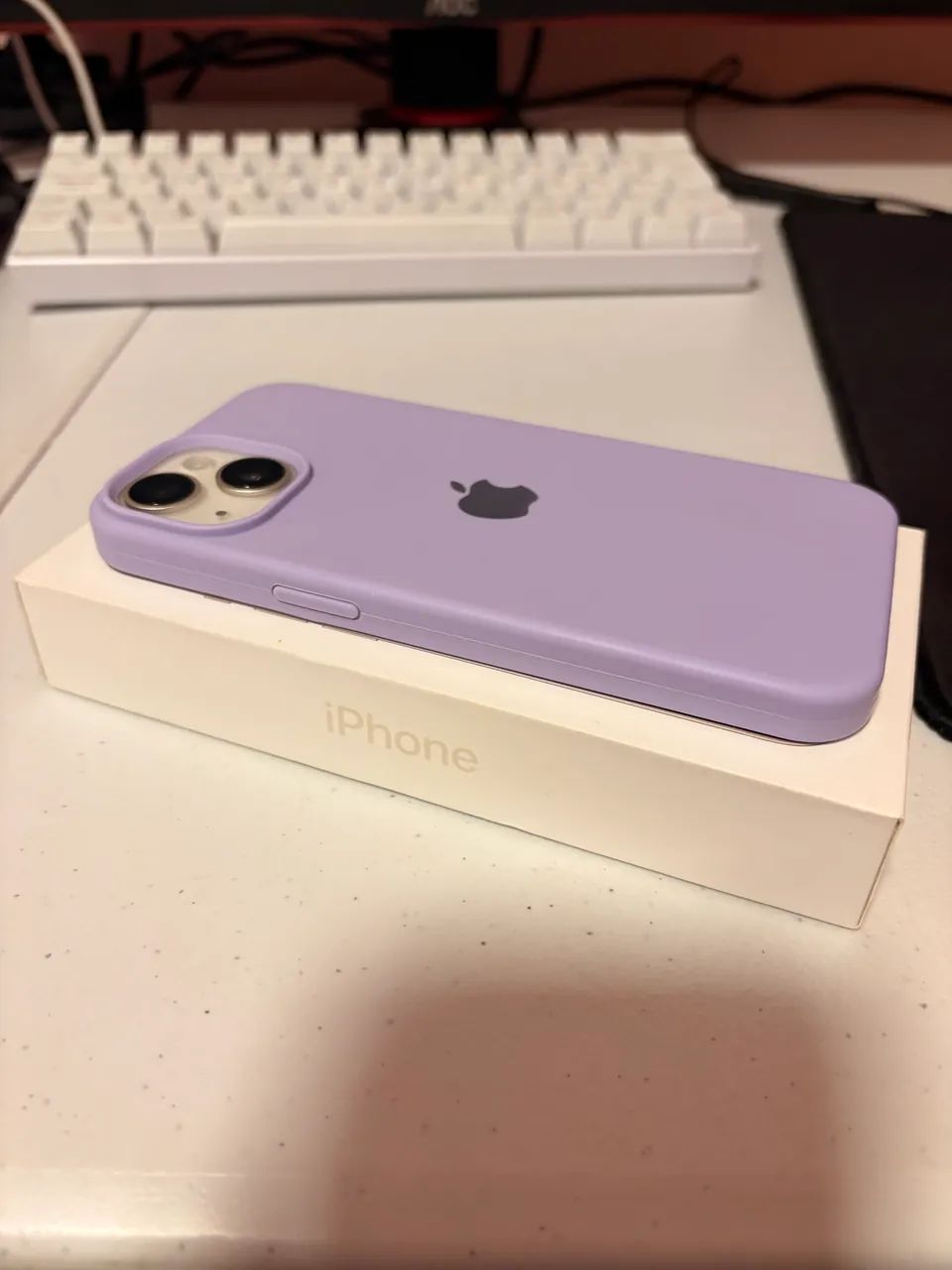 iphone 14 128gb branco em perfeito estado - Foto 2