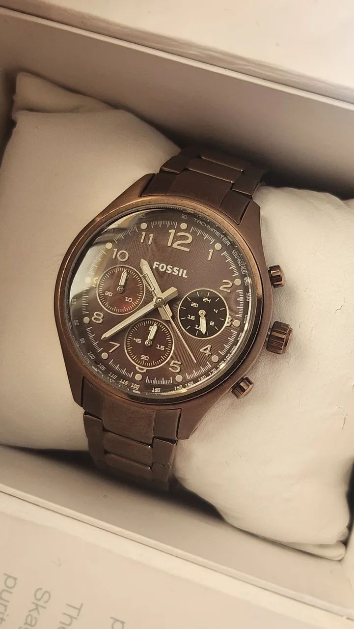 Relógio Fossil CH-2811 Marrom ?