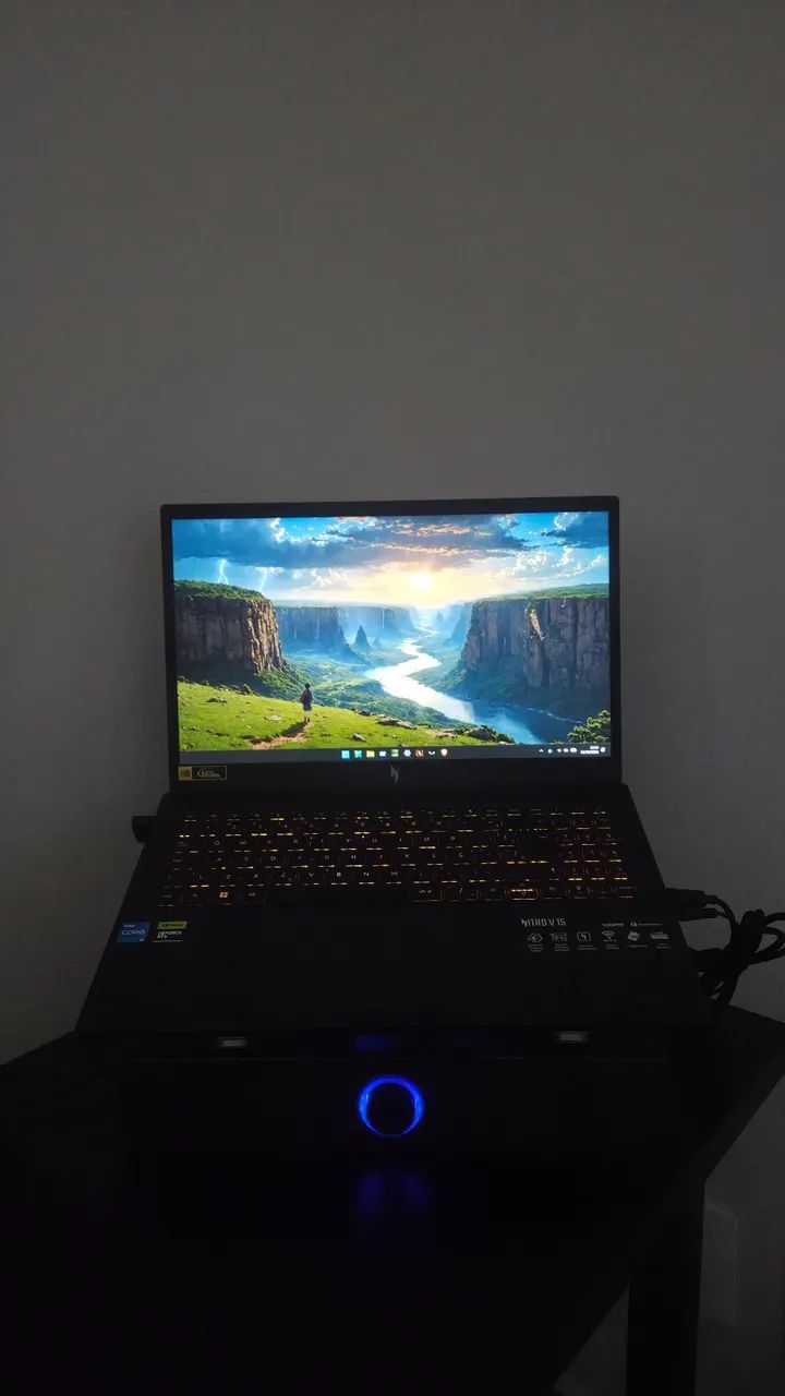 Nitro V15 (RTX 4060) + Suporte com 2 fans + Som  - Foto 3