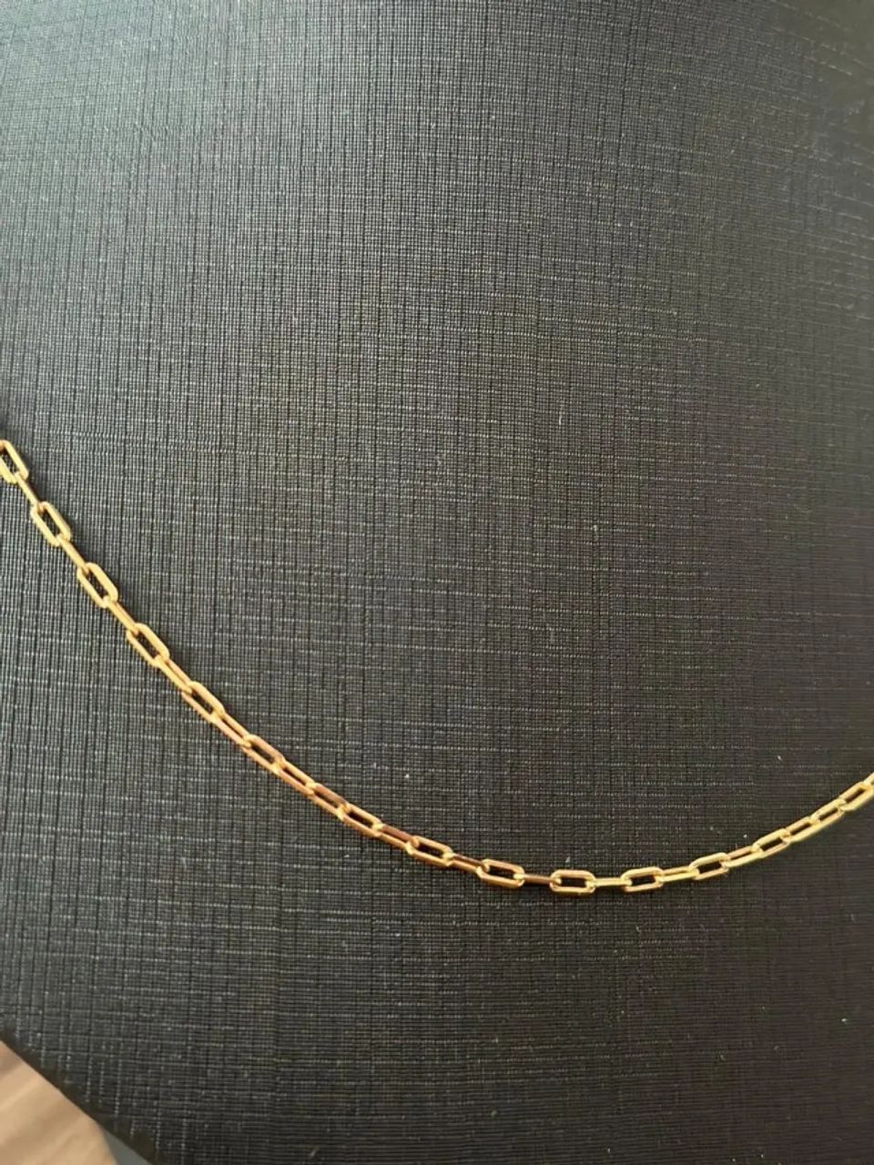 Corrente de Ouro 18k Veneziana Delicada 60cm 6.9g - Foto 4