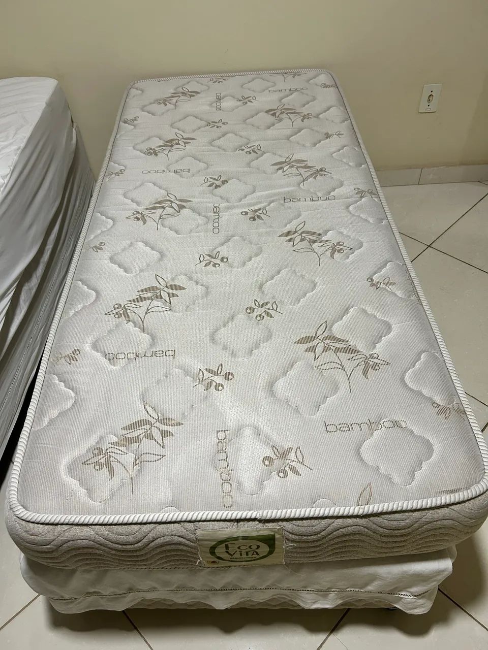 Cama box de solteiro + colchão  - Foto 4