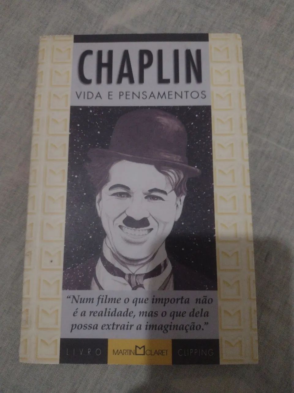 Livro Chaplin Vida e pensamentos