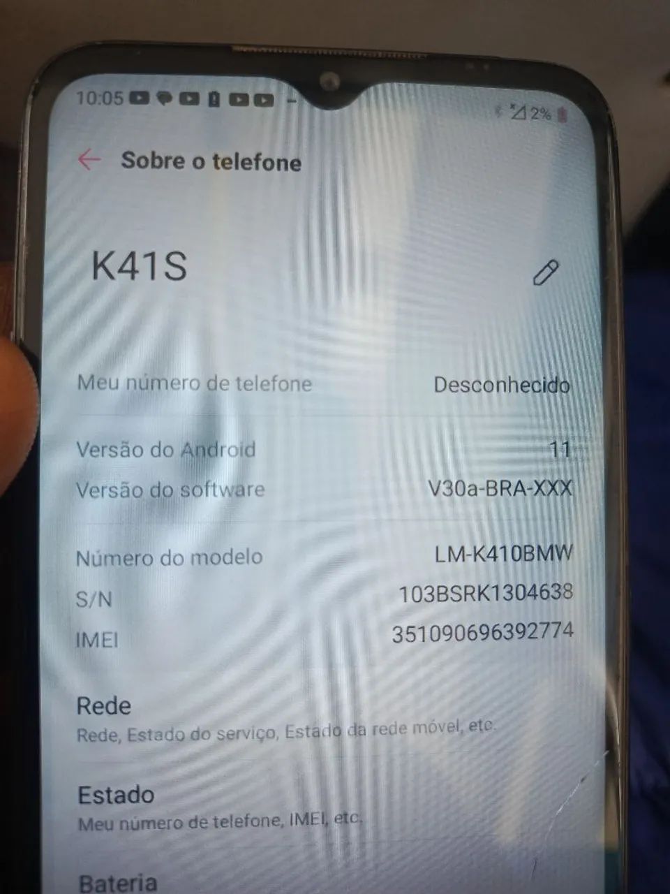 Celular LG K41S 