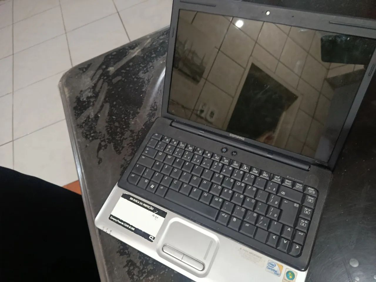 NOTEBOOK HP Compaq Presario CQ40-313BR (Carcaça em perfeito estado) - Foto 4