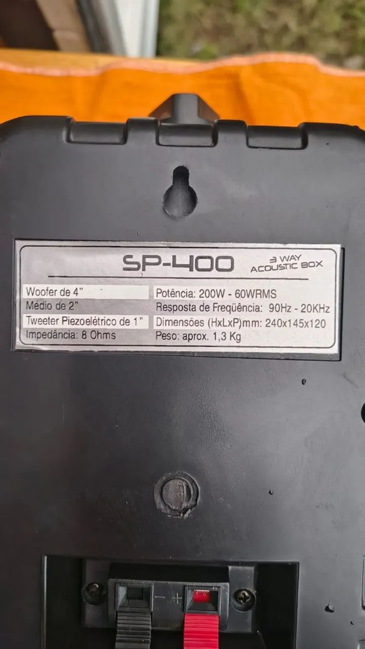 2 pares de caixa de som SP - 400.  E Novik 25  - Foto 3