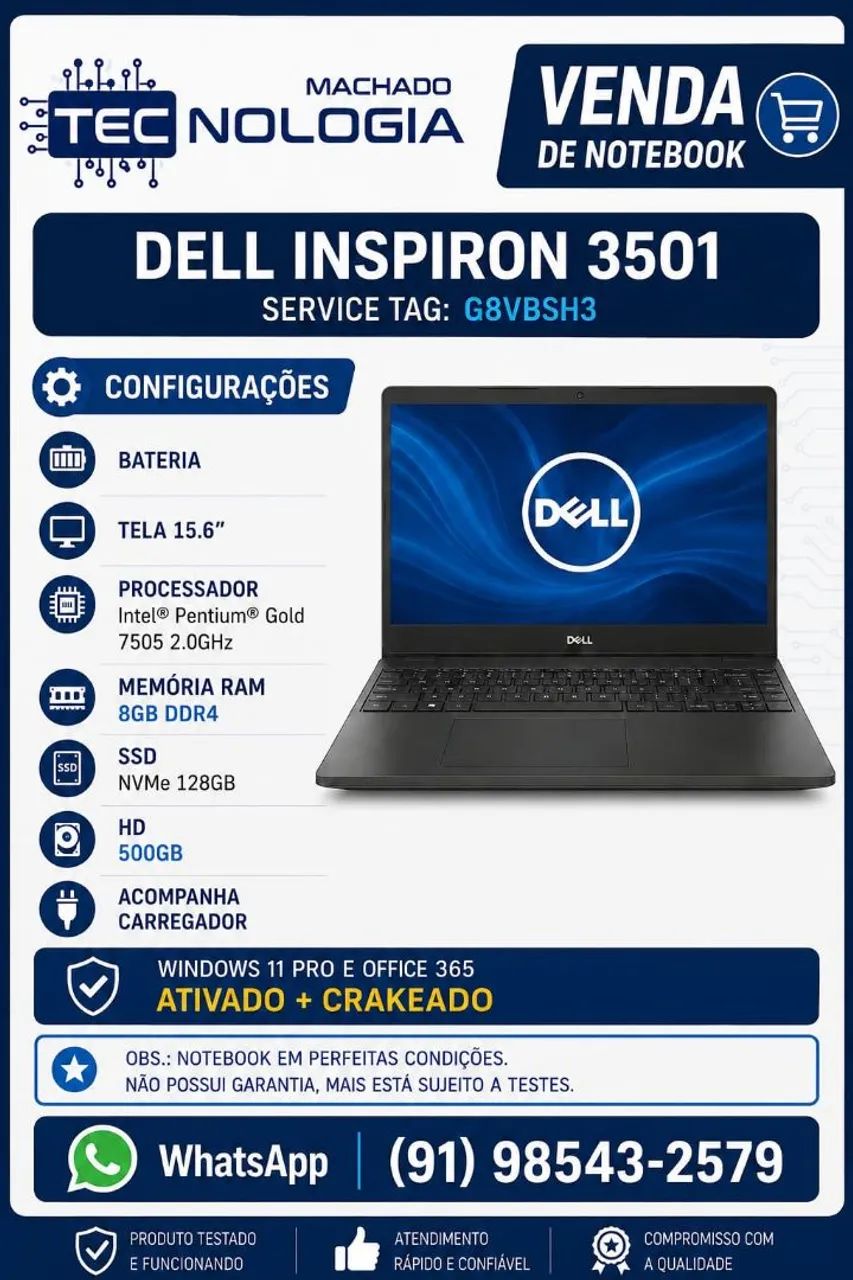 Dell Inspiron 15 3501 - Foto 2