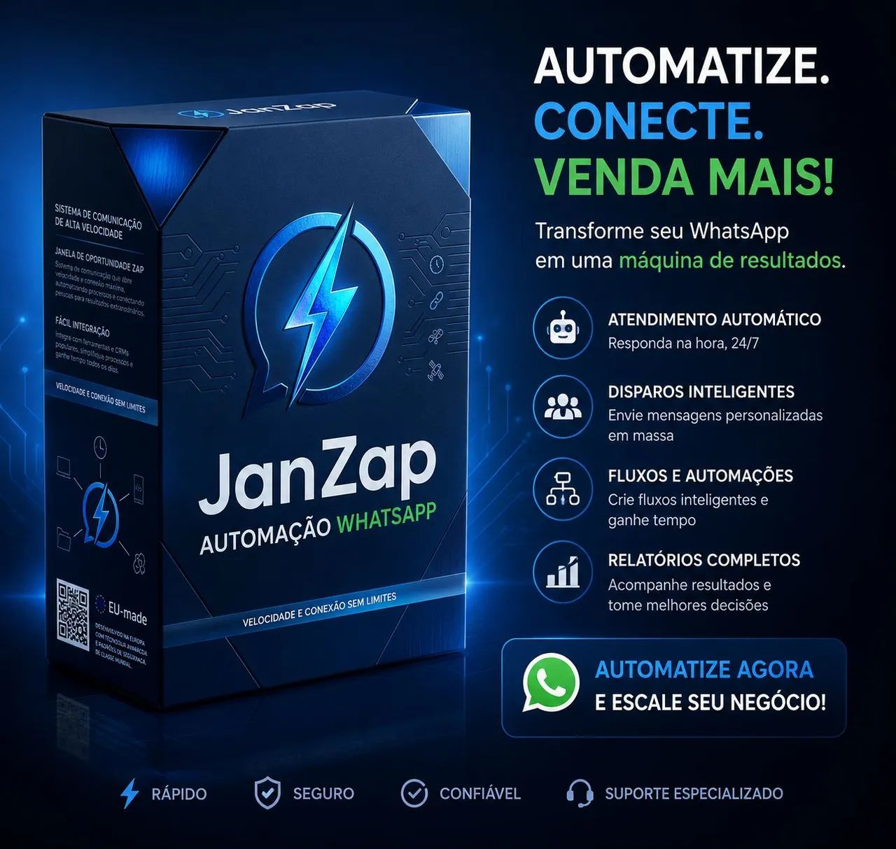 JanZap Sistema de Automação de Whatsapp 