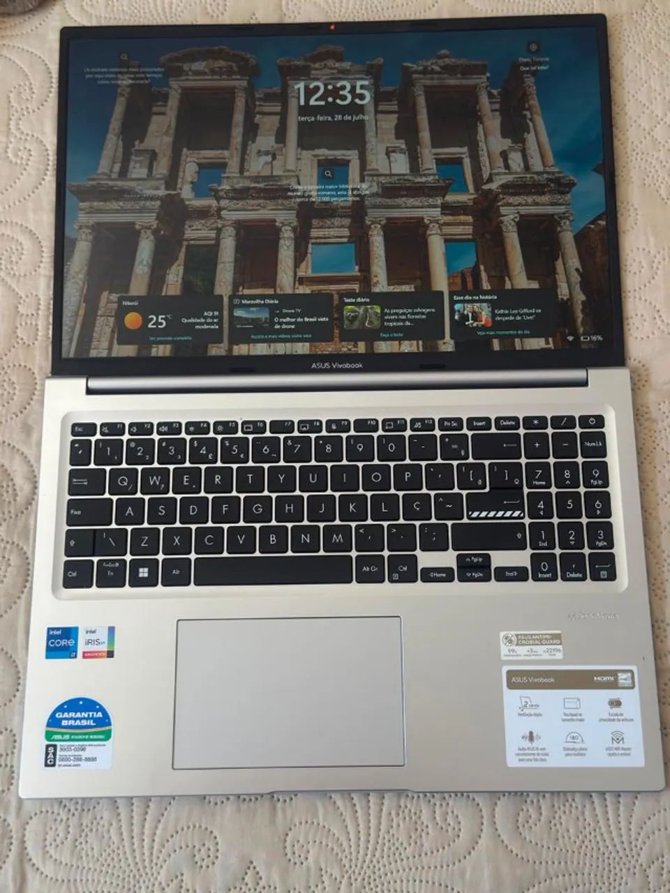 Notebook Asusbook i7