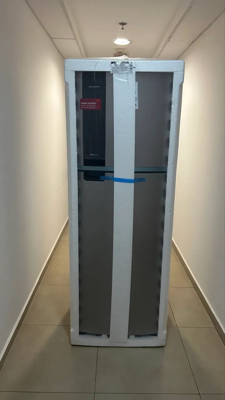 GELADEIRA BRASTEMP INOX INVERTER FOSS FREE
