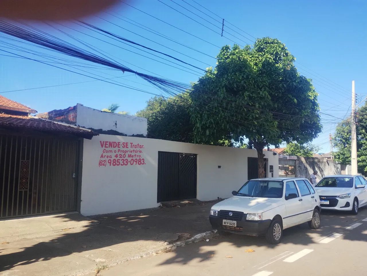 Lote comercial com casa 