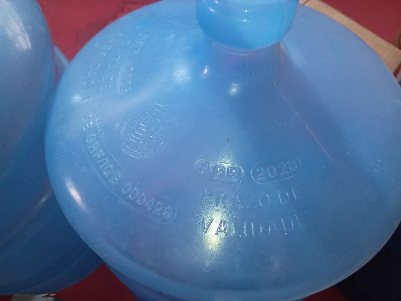 Garrafão de água mineral 