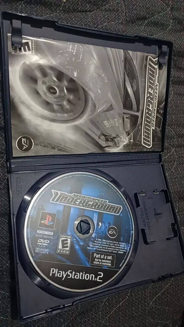 Need for speed underground ps2 original 