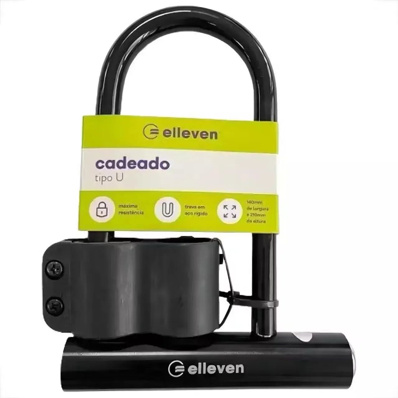 Cadeado antifurto Elleven 21cm em Aço temperado - Foto 2