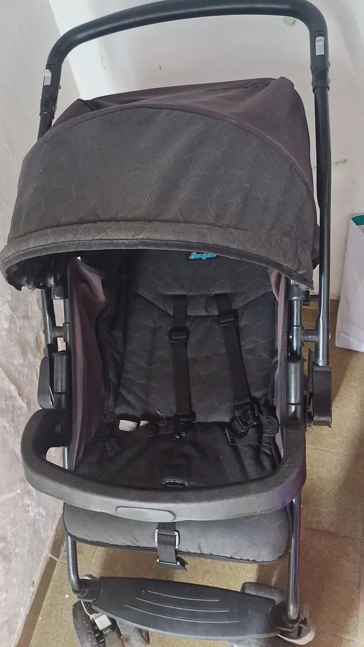  Carrinho de bebê da burigoto - Foto 3