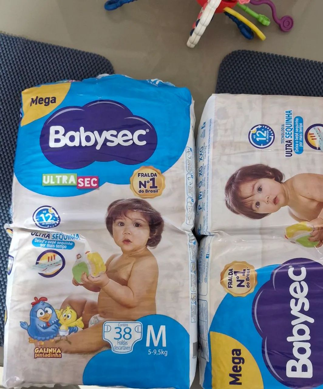 Fraldas descartáveis novas - Foto 4