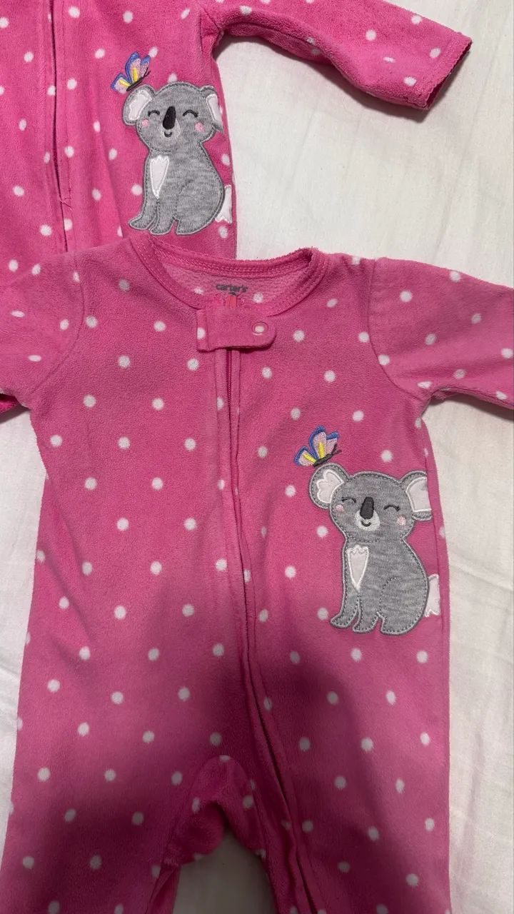 Macacão Carter s em Fleece! Para mamãe de gêmeos !  - Foto 2