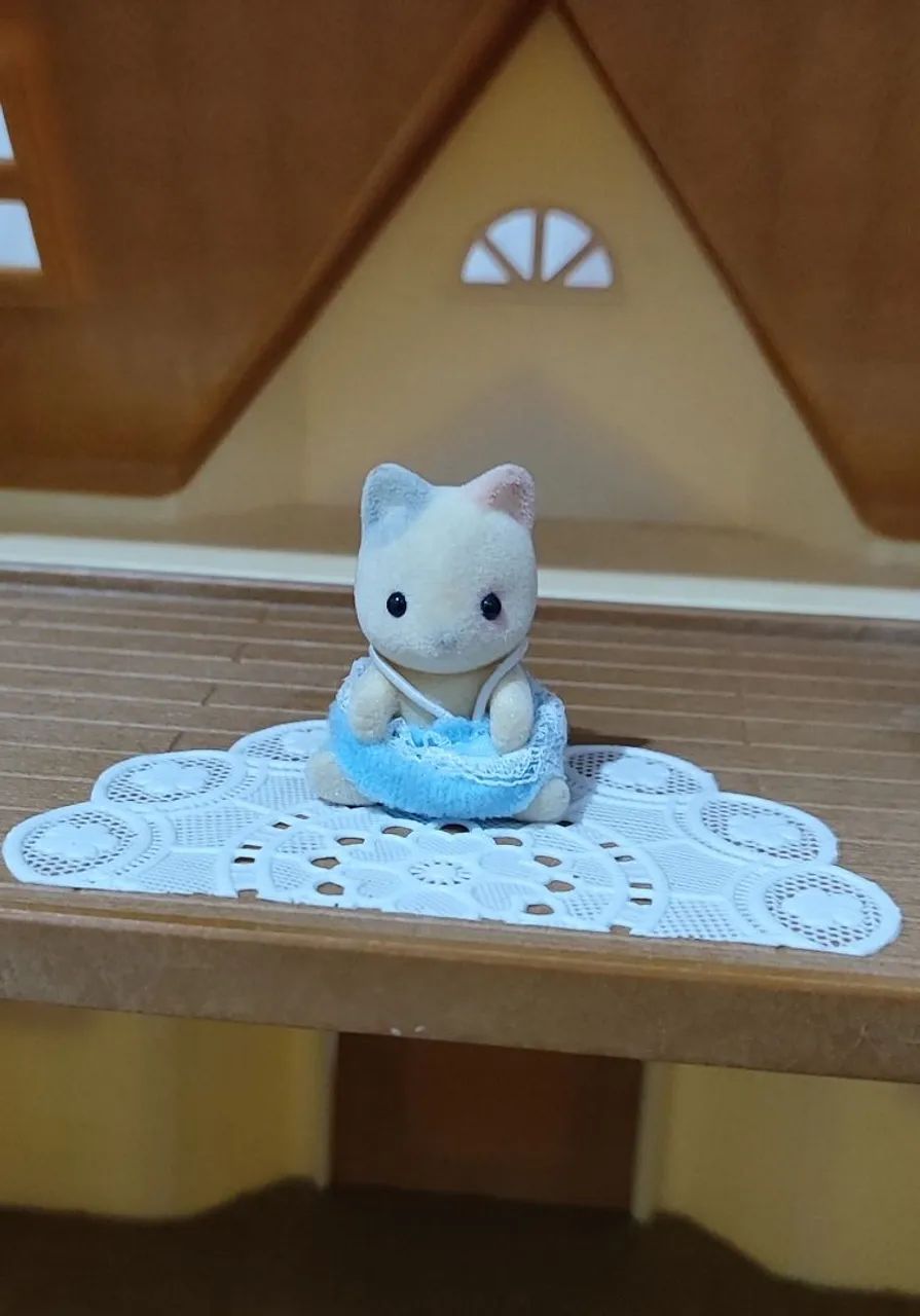 Sylvanian families vintage Whiskers cat - Foto 2