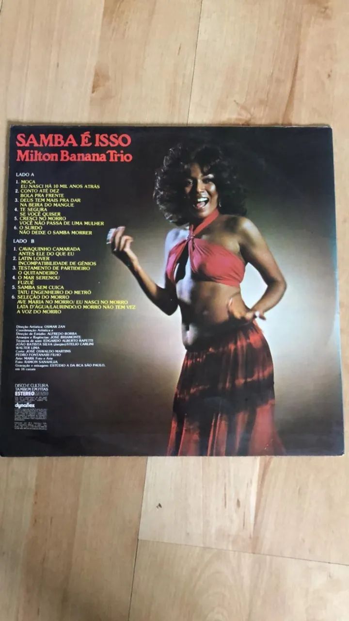Disco de Vinil Milton Banana Trio - Foto 3