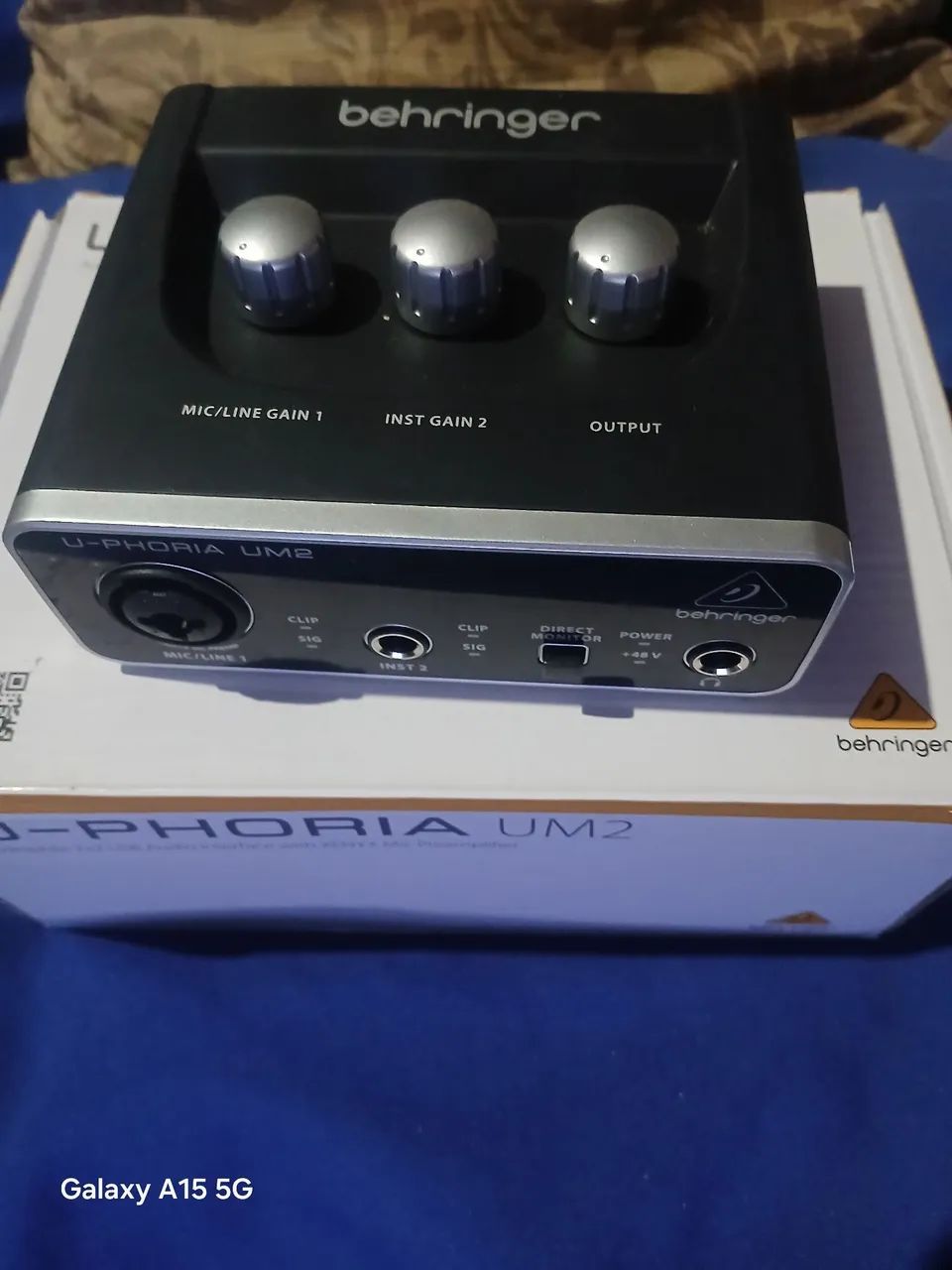 Interface De Audio (u-Phoria,Joyo Momix e Placa De Audio Teyun Q-12