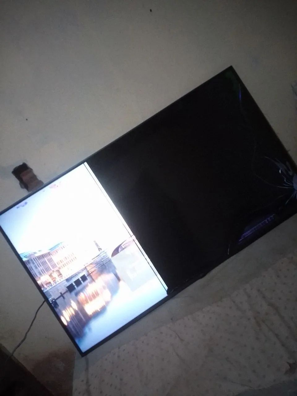 TV LG Qned 55 Polegadas Para Retirar Peças  - Foto 2