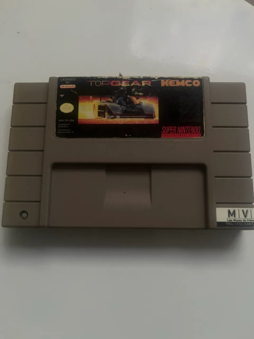 Top Gear SNES - Super Nintendo