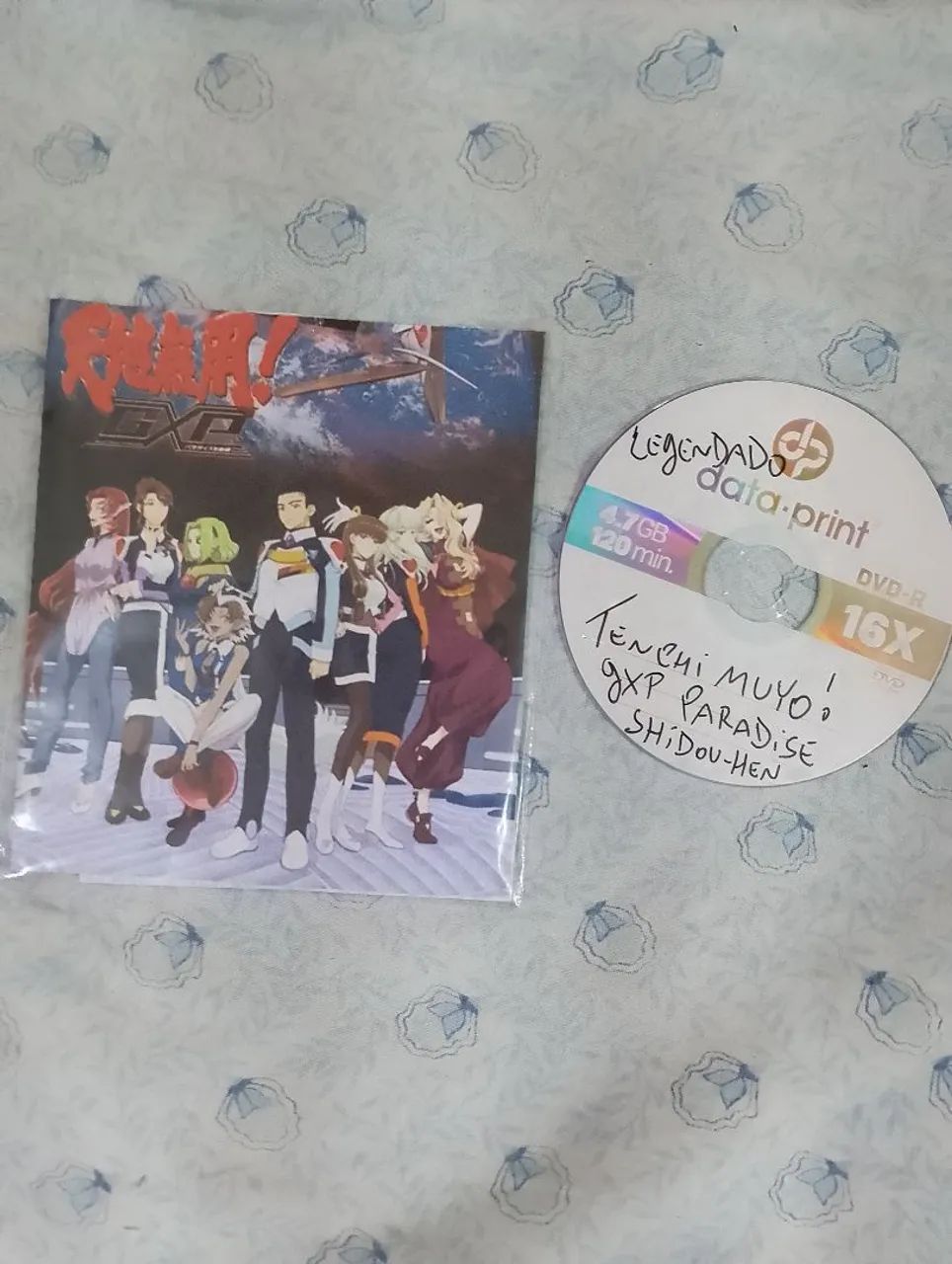Dvd cópia tenchi muyo GxP paradise 