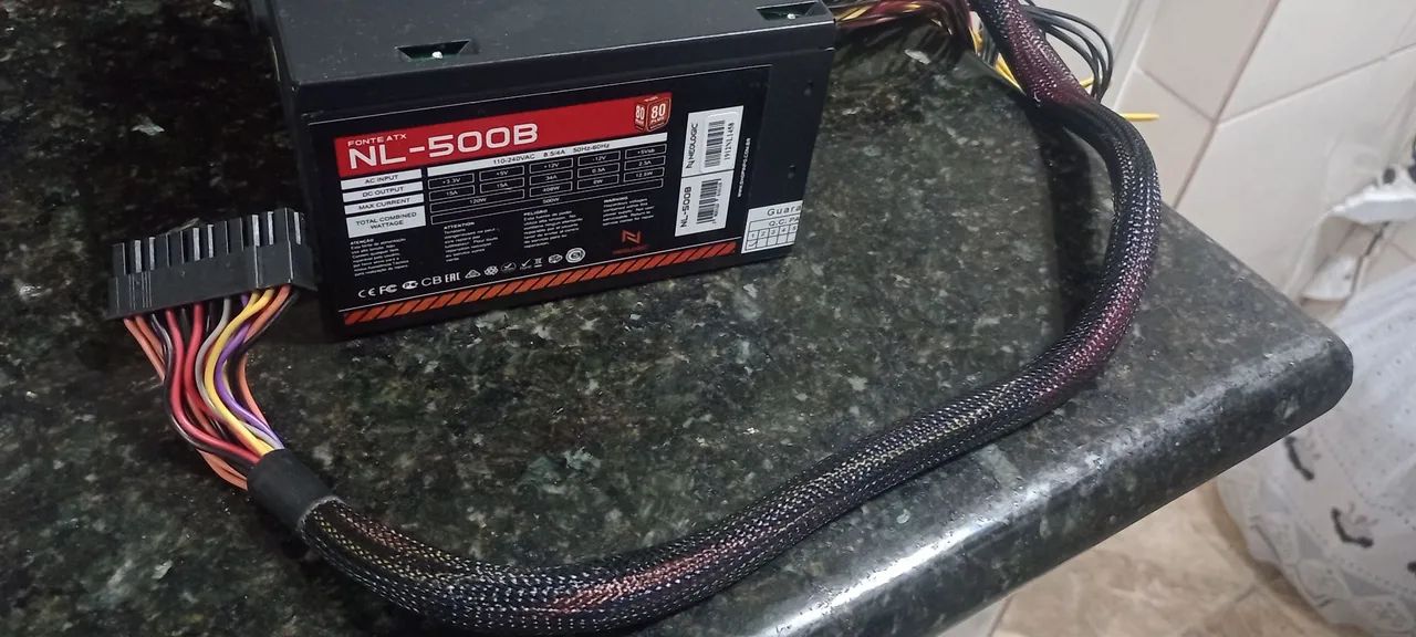 Fonte com certificação bronze para Pc gamer  - Foto 2