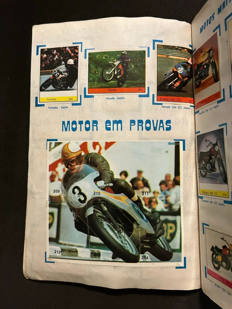 Álbum De Figurinhas Coleção Show De Automóveis 1973 Completo