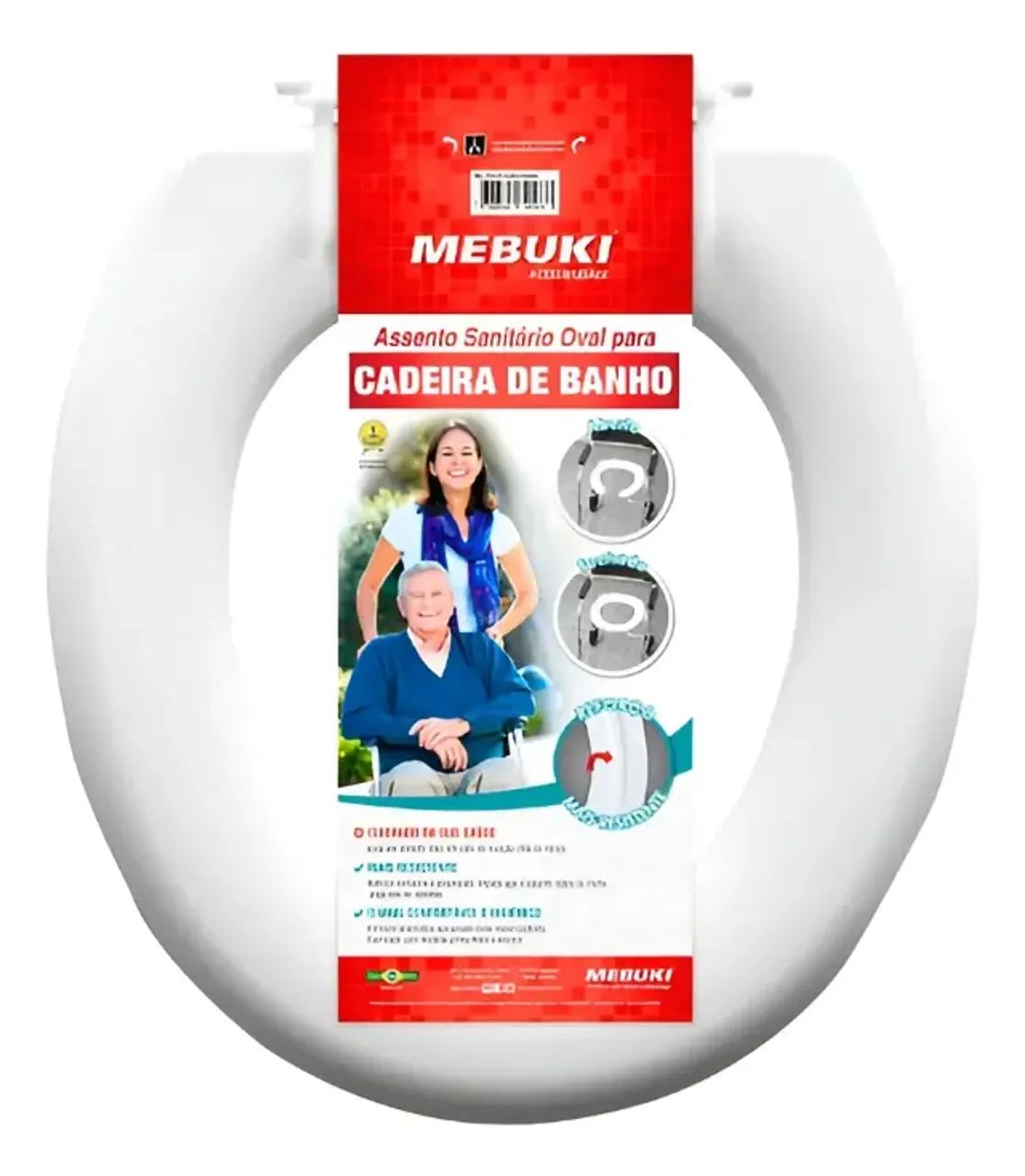 Cadeira de banho Assento Mebuki - Foto 5