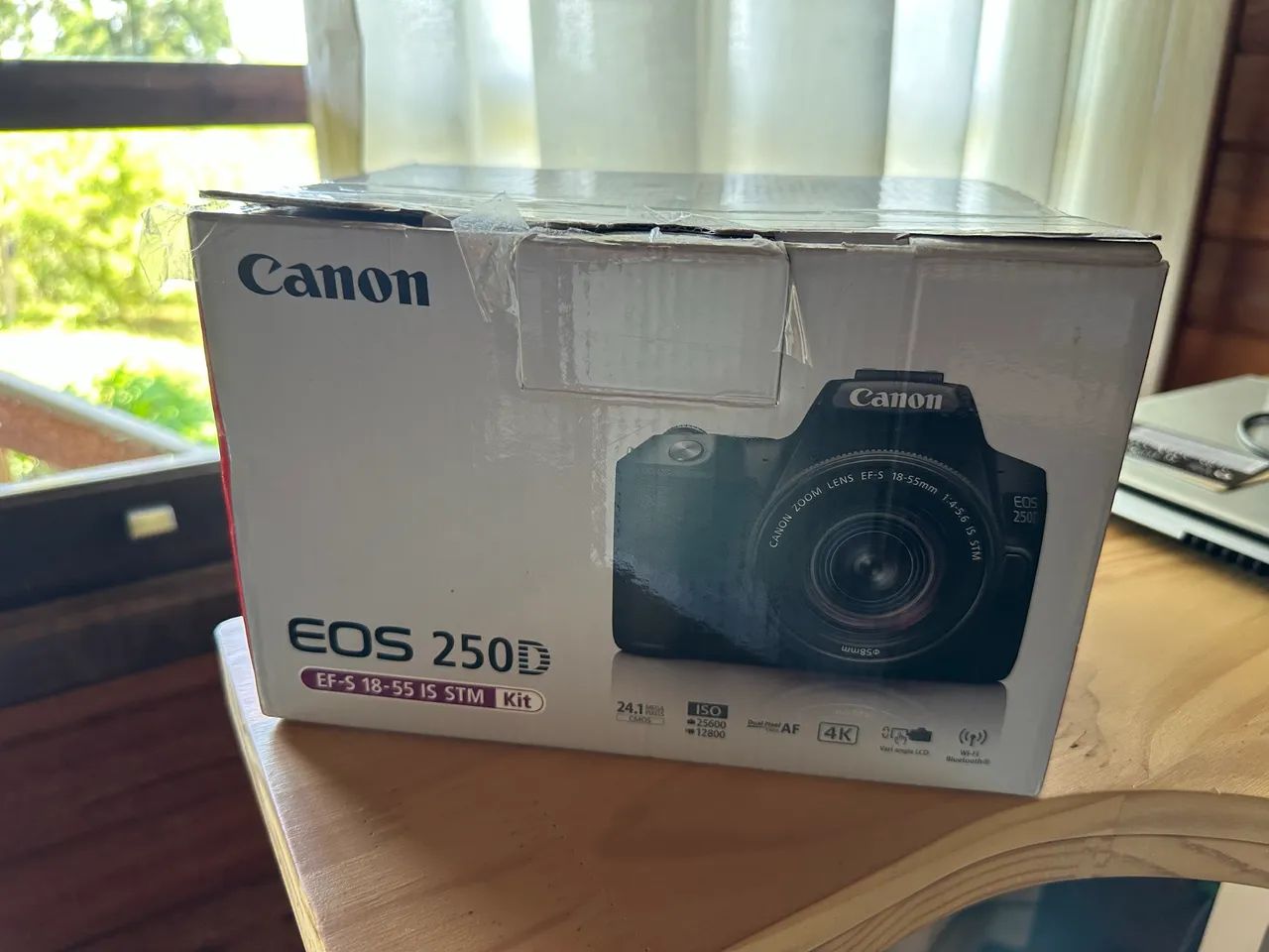 Câmera Canon Eos 250d Ef-s 18-55 Is Stm Original