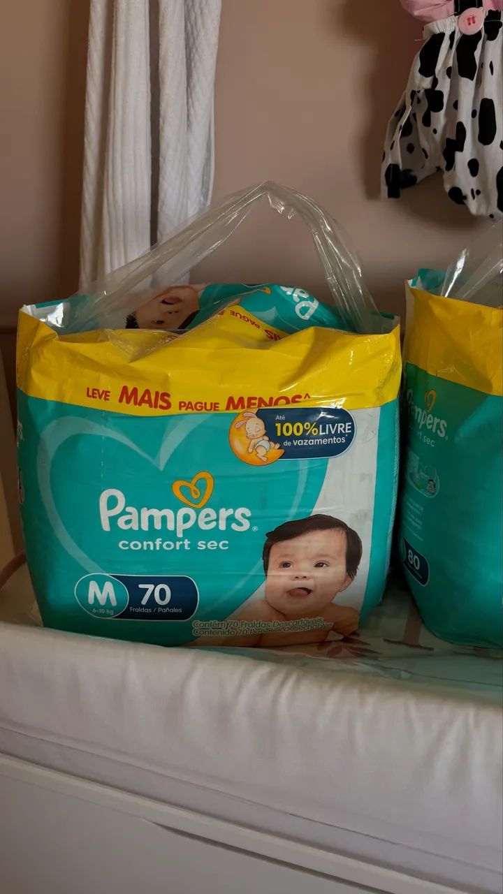 Fralda Pampers Confort sec - Foto 2