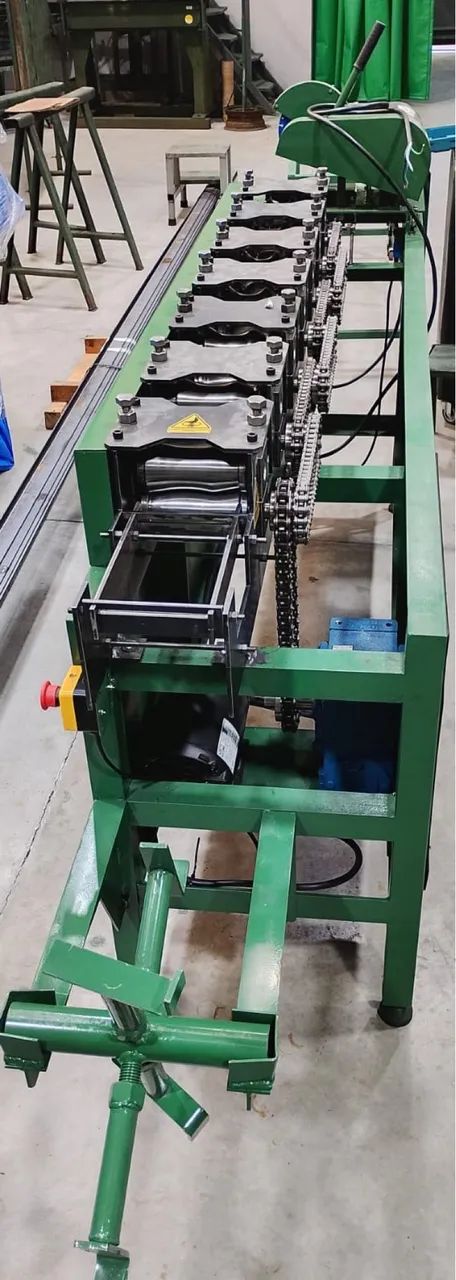 Vendo máquina perfiladeira meia cana, pronta entrega, nova, nunca foi usada. - Foto 4