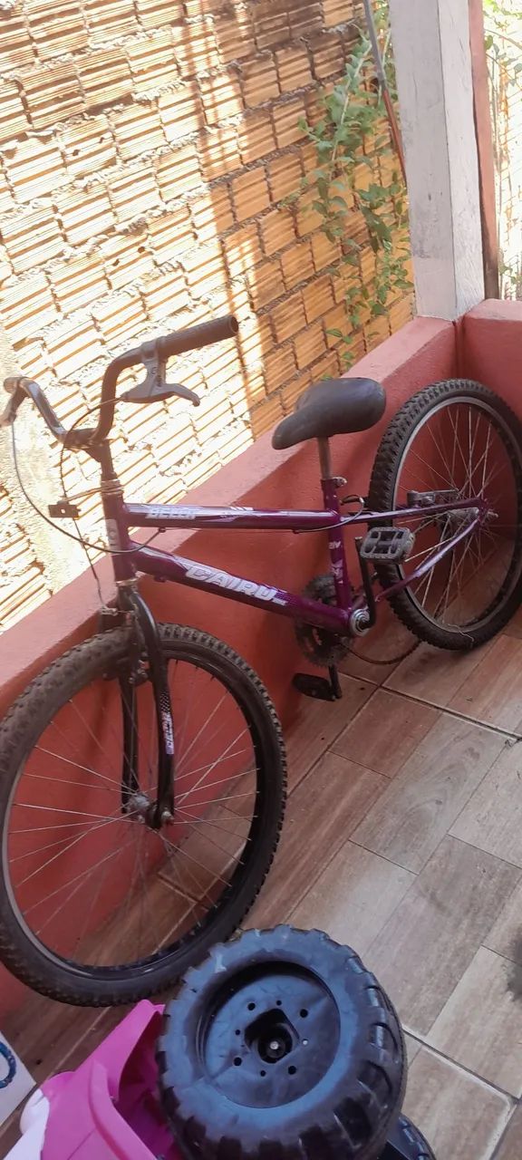 Vendo baike aro 24 só ta faltando as câmeras de ar  - Foto 2