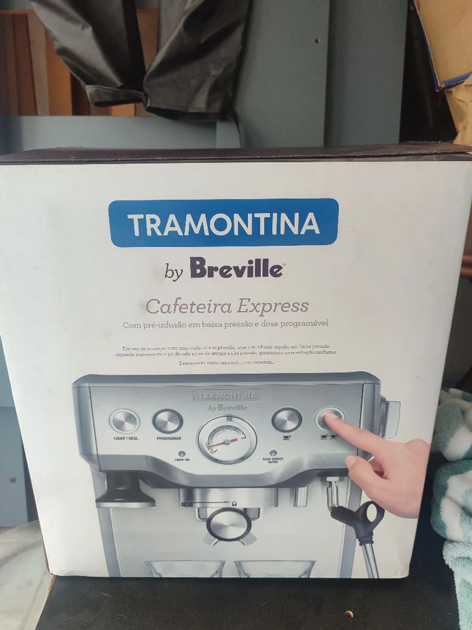 Cafeteira Tramontina By Breville Express Inox  - Foto 6