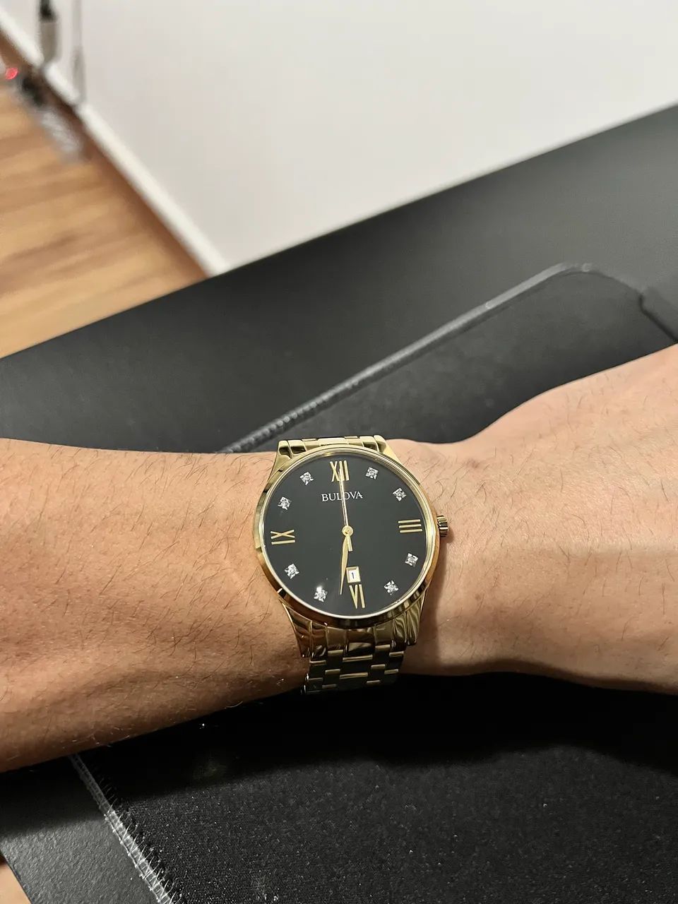 Relógio Bulova Diamonds 97D108 Original Completo Impecável - Foto 2