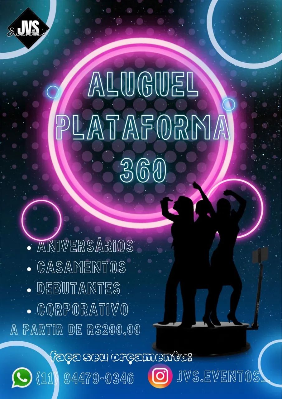 Plataforma 360 graus + acessórios  - Foto 3